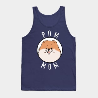 Pom Mom Shirt, Pomeranian Lover T-Shirt, Pomeranian Mama Tee Tank Top